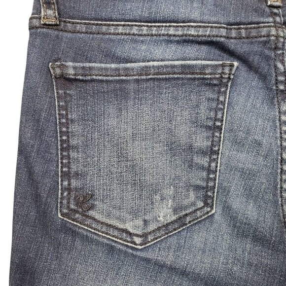 Kut from the Kloth Donna Ankle Skinny Jeans Womens 2 Distressed Released Hem - Picture 6 of 10